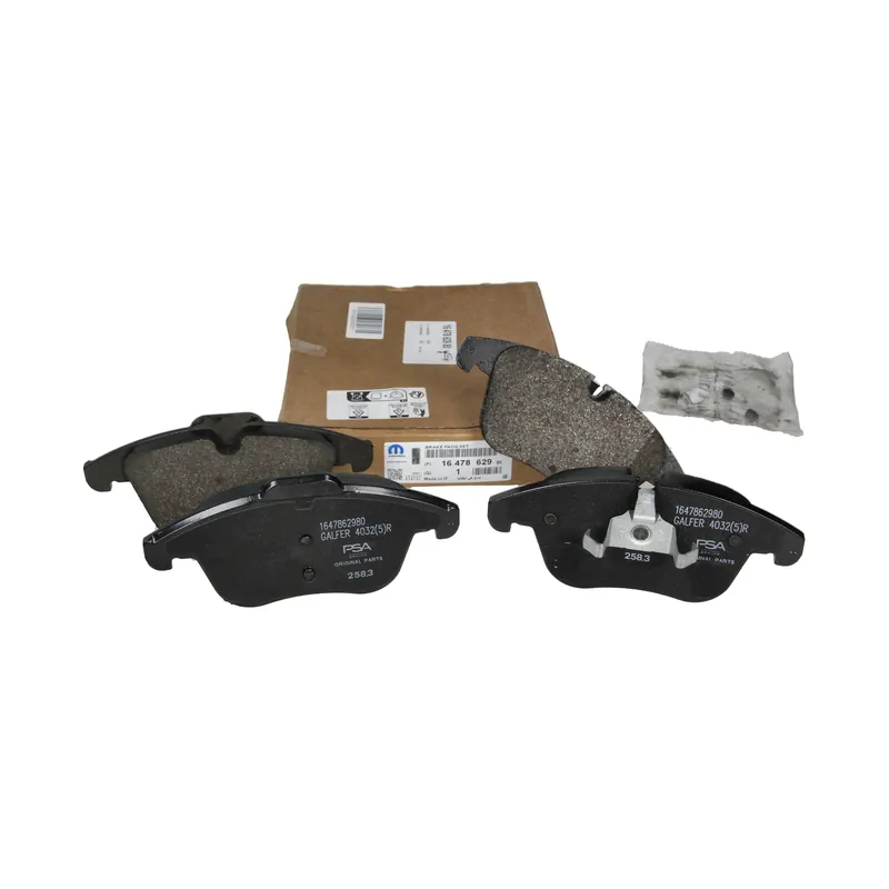 Autentický Brzdové Destičky Originál k Předek 1647862980 Citroen Peugeot