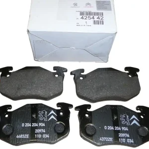 Super Cena Brzdové Destičky Zadek Originál Citroen Peugeot ZX Saxo Xsara 206 425490