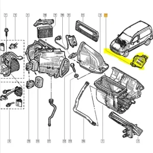Sezónní Sleva Ovladač Komfortu Originál Renault Kangoo AC 8200095112