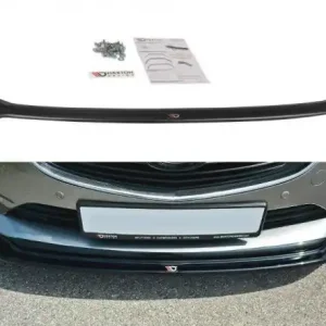 Finální Výprodej Maxton Design Spoiler předního nárazníku Mazda 6 Mk3 - texturovaný plast MA-6-3-FD1T