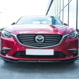 Dokud Zásoby Vydrží Maxton Design Spoiler předního nárazníku Mazda 6 Mk3 Facelift V.2 - černý lesklý lak MA-6-3F-FD2G