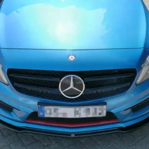 Časově Omezené Maxton Design Spoiler předního nárazníku Mercedes A W176 AMG-Line - černý lesklý lak ME-A-176-AMGLINE-FD1G