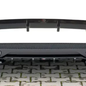 Ihned K Objednání Maxton Design Spoiler zadního nárazníku Mercedes A45 AMG W176 - texturovaný plast ME-A-176-AMG-RS1T