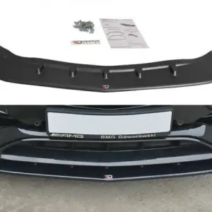 Horká Nabídka Maxton Design Spoiler předního nárazníku Mercedes CLA A45 AMG (C117) Facelift V.1 - karbon ME-CLA-117F-AMG-FD1C