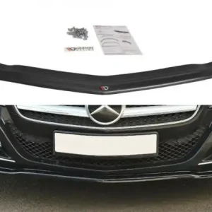 Vysoce Kvalitní Maxton Design Spoiler předního nárazníku Mercedes CLS W218 - texturovaný plast ME-CLS-218F-FD1T