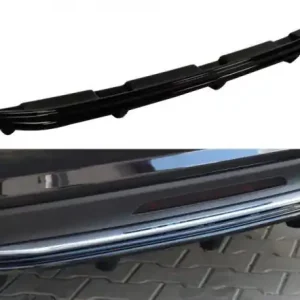 Poslední Šance Maxton Design Spoiler zadního nárazníku s příčkami Mercedes CLS W218 AMG-Line - černý lesklý lak ME-CLS-218-RD1+RD2G