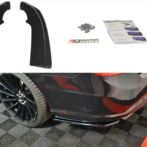 Finální Výprodej Maxton Design Boční lišty zadního nárazníku Mercedes E W212 Coupe AMG-Line - černý lesklý lak ME-E-207-AMGLINE-C-RSD1G