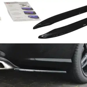 Autentický Maxton Design Boční lišty zadního nárazníku Mercedes E63 AMG W212 - texturovaný plast ME-E-212-AMG-RSD1T