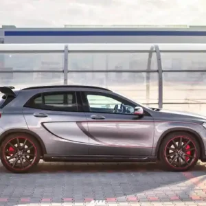 Poslední Šance Maxton Design Prahové lišty Mercedes GLA 45 AMG (X156) - texturovaný plast ME-GLA-156-AMG-SD1T