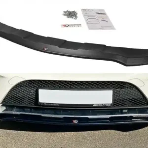 Cenová Bomba Maxton Design Spoiler předního nárazníku Mercedes GLE AMG-Line (W166) - texturovaný plast ME-GLE-166-AMGLINE-FD1T