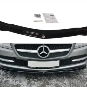 Objednat Nyní Maxton Design Spoiler předního nárazníku Mercedes SLK (R172) - černý lesklý lak ME-SLK-R172-FD1G