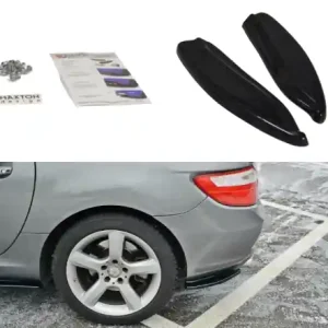 Super Cena Maxton Design Boční lišty zadního nárazníku Mercedes SLK (R172) - texturovaný plast ME-SLK-R172-RSD1T