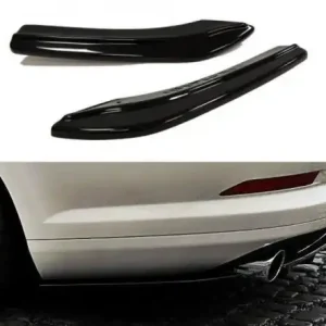 Tovární Cena Maxton Design Boční lišty zadního nárazníku VW Passat CC R36/R-Line - karbon VW-PA-CC-R-LINE-RSD1C