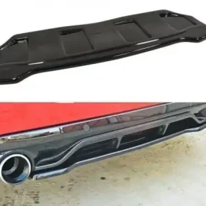 Originální Maxton Design Spoiler zadního nárazníku Peugeot 308 GTI Mk2 - černý lesklý lak PE-308-GTI-RD1G