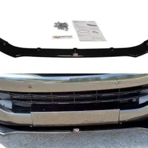 Originální Maxton Design Spoiler předního nárazníku Peugeot RCZ V.2 - karbon PE-RCZ-1-FD2C