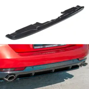 Zlevněný Maxton Design Spoiler zadního nárazníku Peugeot 508 SW Mk2 - černý lesklý lak PE-508-2-GT-SW-RD1G
