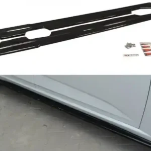 Zlevněný Maxton Design Prahové lišty Renault Megane Mk4 - karbon RE-ME-4-SD1C