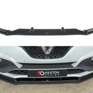 Akční Nabídka Maxton Design Spoiler předního nárazníku Renault Megane RS Mk4 V.1 - texturovaný plast RE-ME-4-RS-FD1T