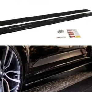 Zlevněný Maxton Design Prahové lišty Renault Talisman - černý lesklý lak RE-TA-1-SD1G