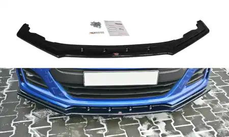 Maxton Design Spoiler předního nárazníku Subaru BRZ Facelift V.1 - černý lesklý lak SU-BRZ-1F-FD1G Značkový