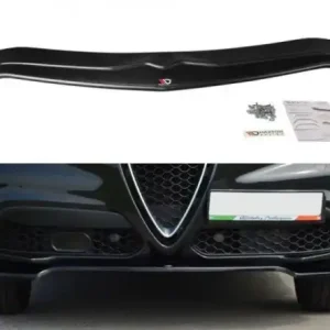 Cenově Výhodný Maxton Design Spoiler předního nárazníku Alfa Romeo Stelvio - černý lesklý lak AL-ST-1-FD1G