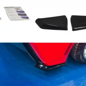 Akční Nabídka Maxton Design Boční lišty zadního nárazníku Chevrolet Corvette C7 - texturovaný plast CH-CO-C7-RSD1T