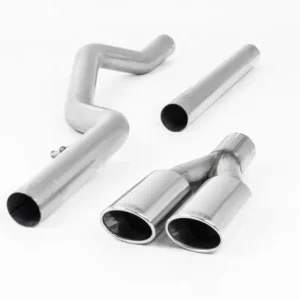 Originální Catback výfuk VW Amarok 3.0 V6 TDI Milltek Sport - bez rezonátoru / leštěné koncovky SSXVW448