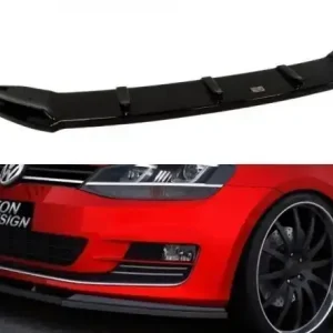 Rychlé Dodání Maxton Design Spoiler předního nárazníku VW Golf VII V.1 - karbon VW-GO-7-FD1C