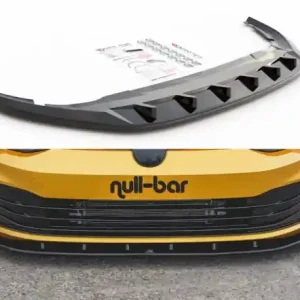 Poslední Šance Maxton Design Spoiler předního nárazníku VW Golf VIII V.1 - texturovaný plast VW-GO-8-FD1T