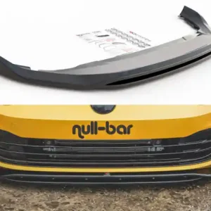Víkendová Akce Maxton Design Spoiler předního nárazníku VW Golf VIII V.2 - texturovaný plast VW-GO-8-FD2T+FD2RT