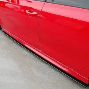 Akční Nabídka Maxton Design Prahové lišty VW Golf VI R - černý lesklý lak VW-GO-6-R20-SD1G