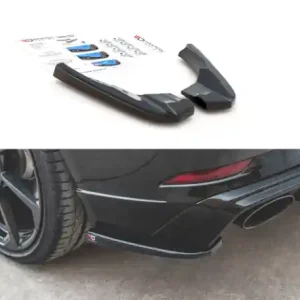 Doprava Zdarma Maxton Design Boční lišty zadního nárazníku Audi RS3 8V Sportback Facelift V.2 - černý lesklý lak AU-RS3-8VF-RSD2G
