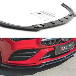 Dokud Zásoby Vydrží Maxton Design Spoiler předního nárazníku Mercedes CLA (C118) AMG-Line V.1 - černý lesklý lak ME-CLA-118-AMGLINE-FD1G