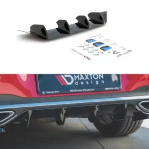Akční Nabídka Maxton Design Spoiler zadního nárazníku Mercedes CLA Shooting Brake (X118) AMG-Line - černý lesklý lak ME-CLA-118-AMGLINE-ES-RS1G