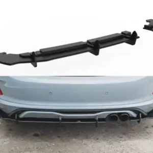 Výprodej Maxton Design Spoiler zadního nárazníku Racing Ford Fiesta ST Mk8 - černá FOFI8STCNC-RS1B