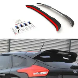 Časově Omezené Maxton Design Nástavec střešního spoileru Ford Focus Mk3 ST-Line Facelift - texturovaný plast FO-FO-3F-STLINE-CAP1T
