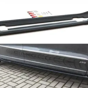 Časově Omezené Maxton Design Prahové lišty Ford S-Max Mk2 Vignale Facelift - texturovaný plast FO-SMAX-2F-SD1T