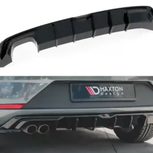 Vysoce Kvalitní Maxton Design Spoiler zadního nárazníku Seat Leon Mk3 FR Facelift - karbon SE-LE-3F-FR-RS1C