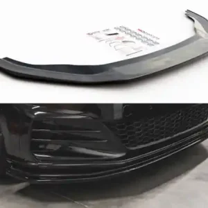 Super Cena Maxton Design Spoiler předního nárazníku VW Golf Mk7 GTI TCR - černý lesklý lak VW-GO-7F-GTI-TCR-FD1G