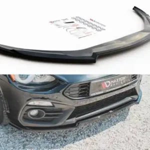 Vysoce Kvalitní Maxton Design Spoiler předního nárazníku Fiat 124 Spider Abarth - texturovaný plast FI-124-1-AB-FD2T