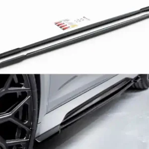 Finální Výprodej Maxton Design Prahové lišty Audi RS6 C8 V.1 - karbon AU-RS6- C8-SD1C