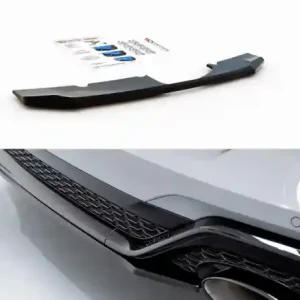 Novinka Maxton Design Spoiler zadního nárazníku Audi RS6 C8 - černý lesklý lak AU-RS6-C8-RD1G