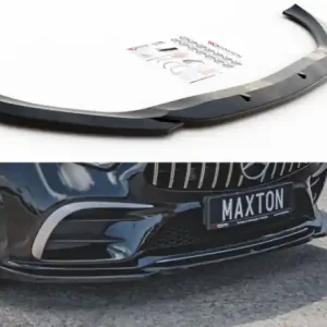 Přímo Od Výrobce Maxton Design Spoiler předního nárazníku Mercedes CLS (C257) AMG-Line V.1 - texturovaný plast ME-CLS-257-AMGLINE-FD1T
