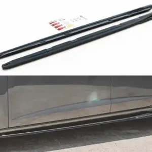 Sleva Maxton Design Prahové lišty Seat Leon (5F) Cupra Facelift V.5 - černý lesklý lak SE-LE-3F-CU-SD5G