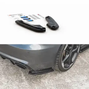 Ihned K Objednání Maxton Design Boční lišty zadního nárazníku Audi RS3 (8V) Sportback V.1 - texturovaný plast AU-RS3-8V-RSD1T