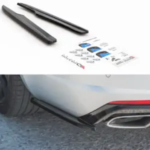 Výhodná Nabídka Maxton Design Boční lišty zadního nárazníku Škoda Octavia III RS Liftback/Combi V.2 - karbon SK-OC-3-RS-RSD2C