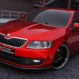 Cenový Hit Maxton Design Spoiler předního nárazníku Škoda Octavia III V.1 - karbon SK-OC-3-FD1C