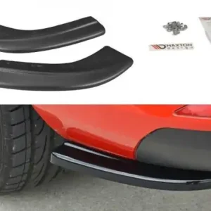 Oblíbený Maxton Design Boční lišty zadního nárazníku Škoda Rapid - černý lesklý lak SK-RA-1-SB-RSD1G