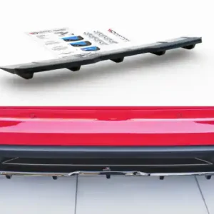 Přímo Od Výrobce Maxton Design Lišta zadního nárazníku s žebrováním Škoda Kodiaq RS - texturovaný plast SK-KO-1-RS-RD1T+RD2T