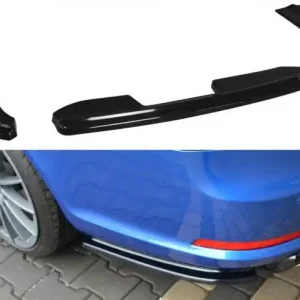 Rychlé Dodání Maxton Design Lišty zadního nárazníku Škoda Octavia II RS - karbon SK-OC-2F-RS-K-RSD1C